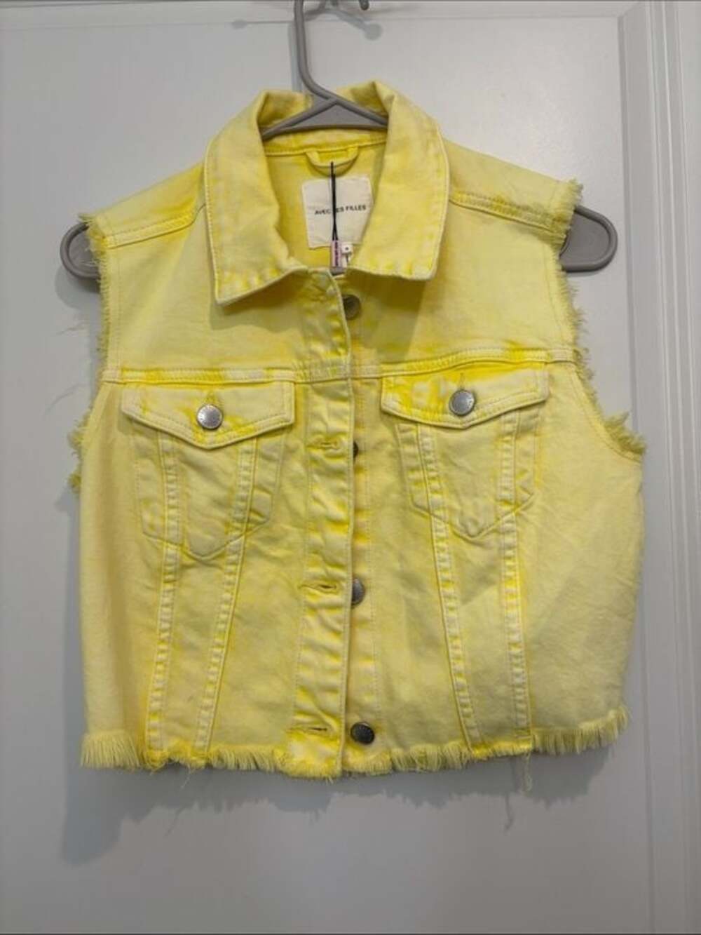 Avec Les Filles Yellow Vest